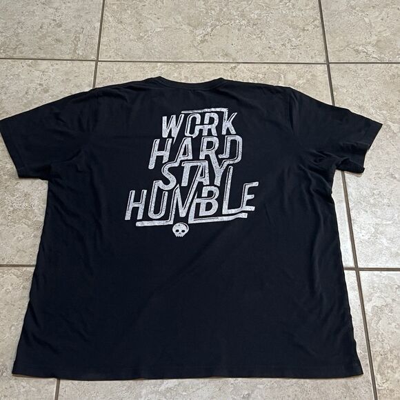 Cambro Apparel "Work Hard Stay Humble" Shirt Adult Size XL Black - Picture 3 of 4